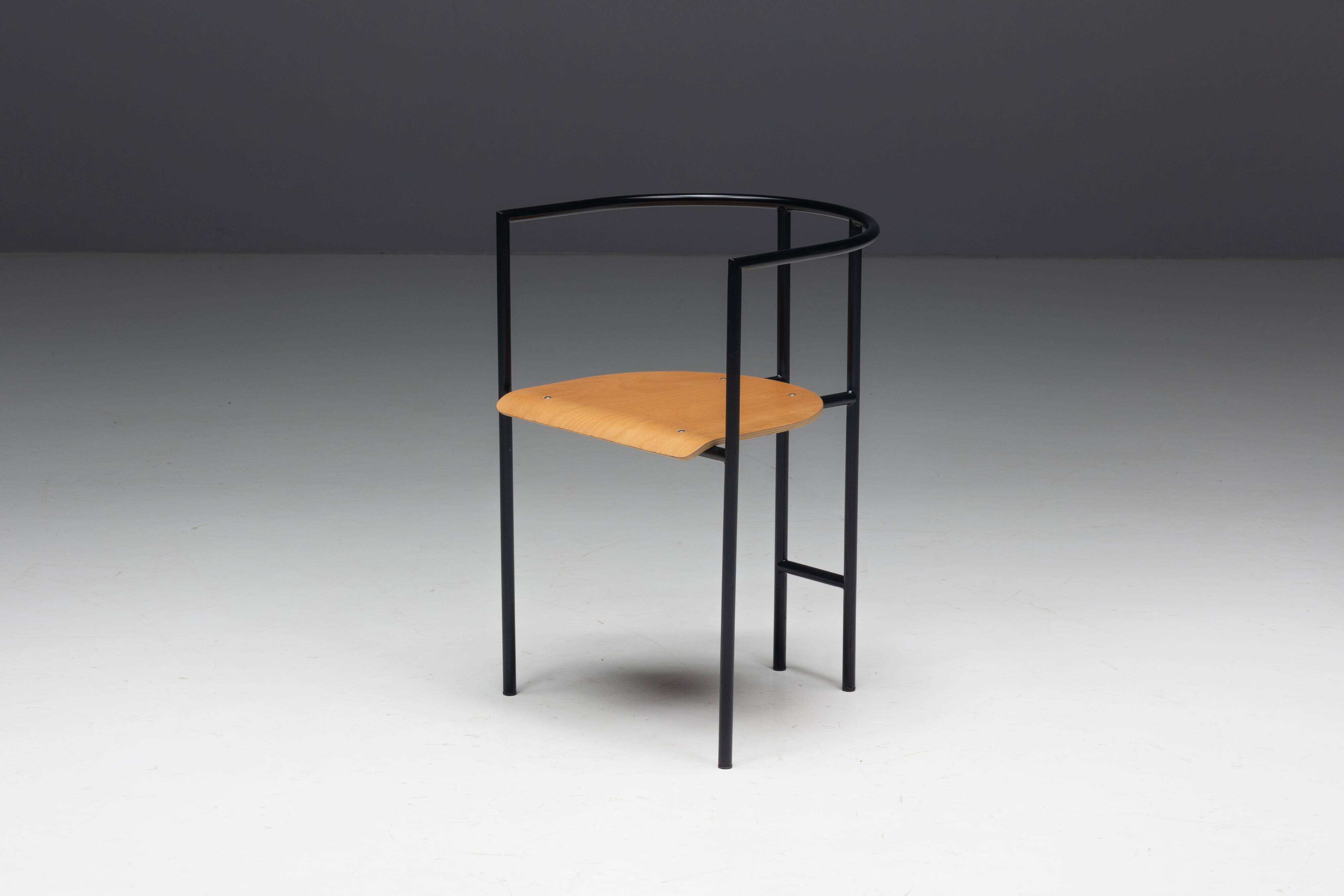 Postmodern "Tokyo" Armchairs by Rodney Kinsman for Bieffeplast, Italy, 1980s