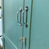 Parisian boarding school cabinet in oak  1950