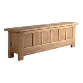 Old carved pine wood buffet – Gansu, around 1900