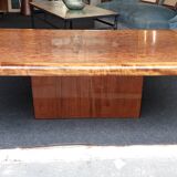 elm burl coffee table