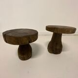 Brutalist mushroom stool
