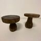 Brutalist mushroom stool
