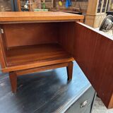 Pair of Scandinavian teak bedside tables