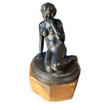 Sculpture en terre cuite, art déco, Vénus 1930