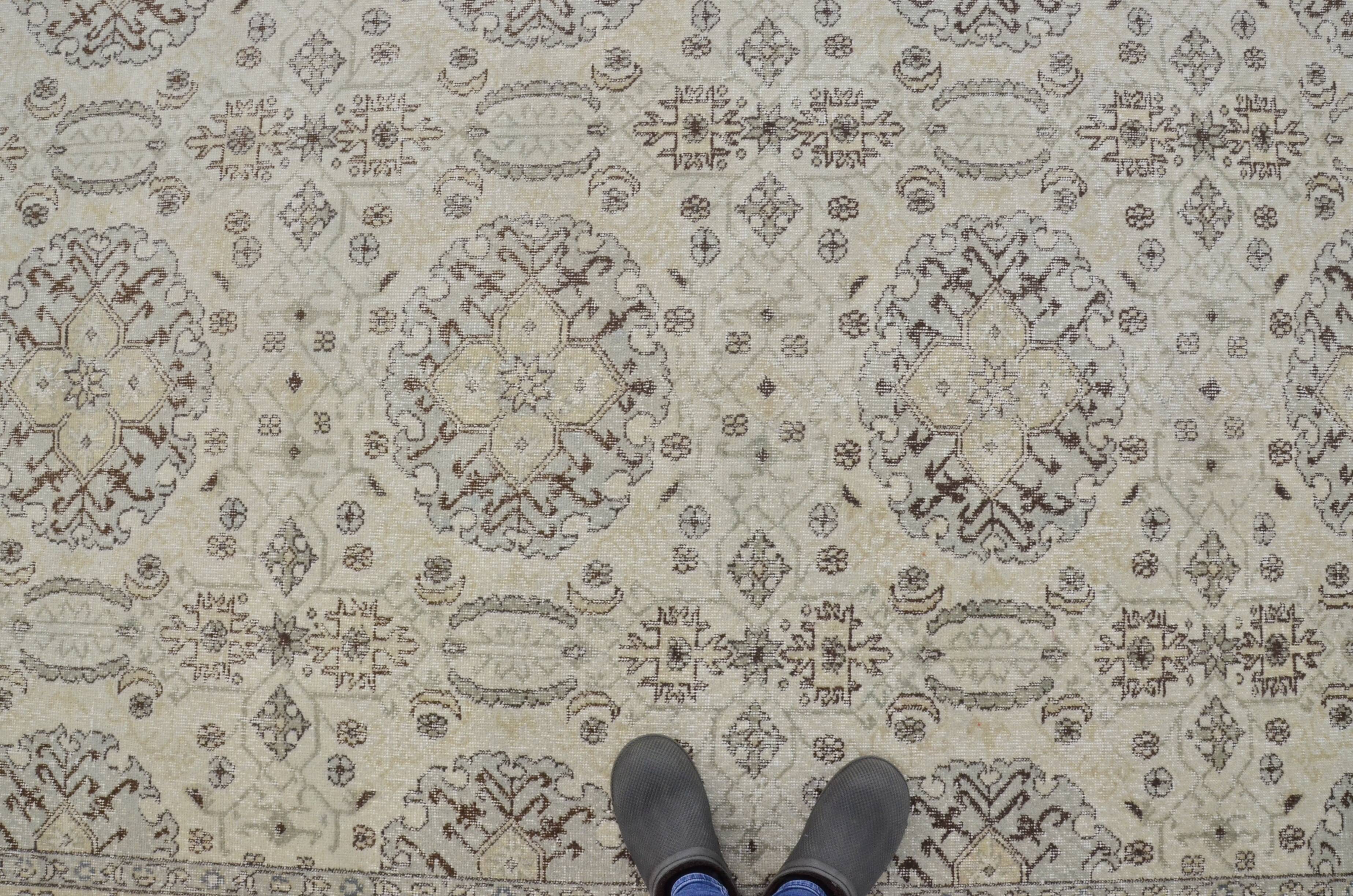 Tapis vintage turc Oushak sku 3204
