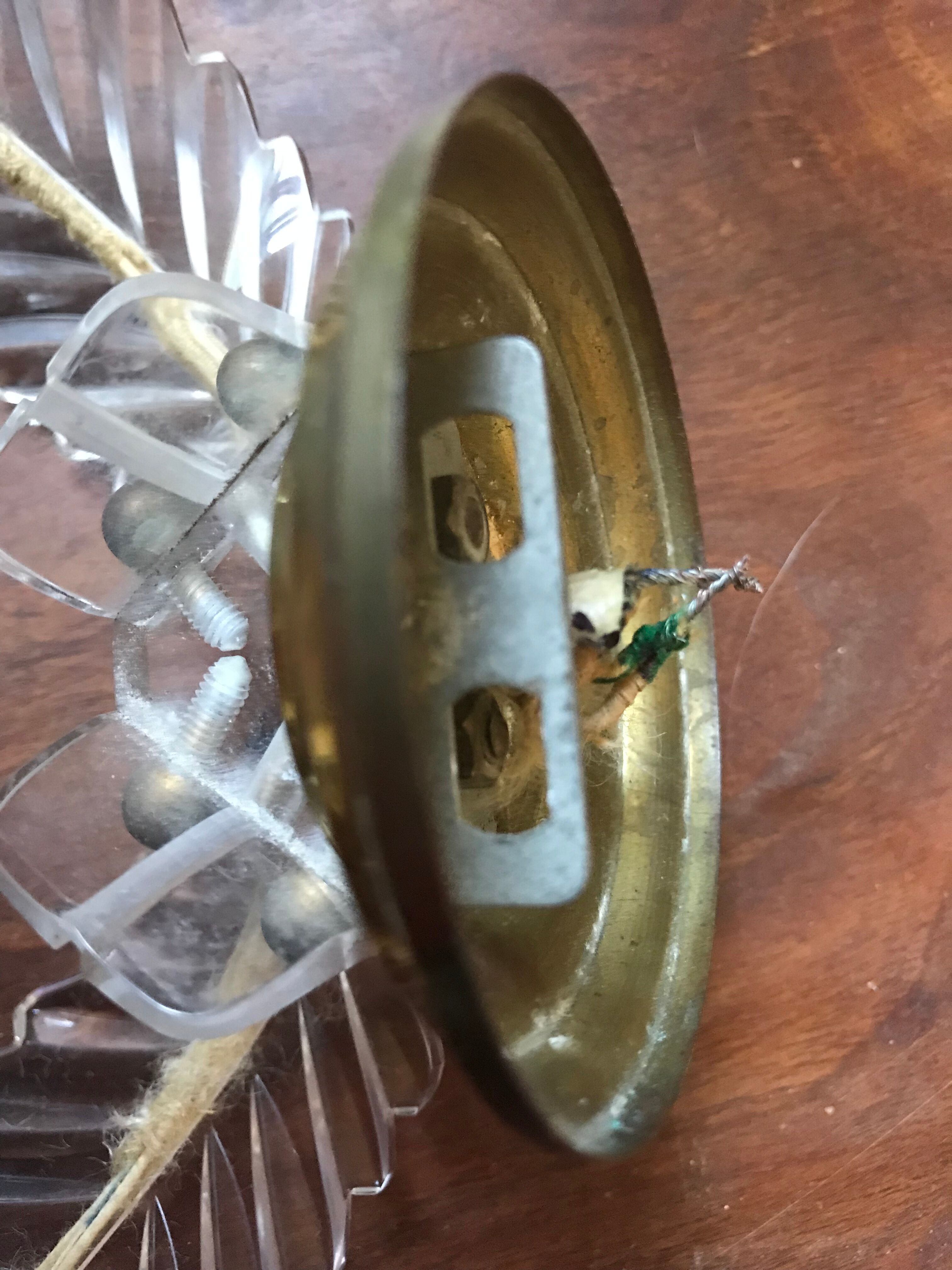 Pair of wall lamps