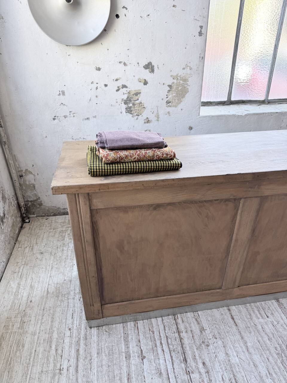 Walnut trade counter 2m5