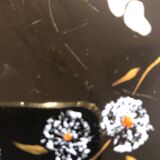 Longwy enamel decorative plate