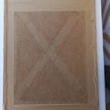 Redouté pink botanical board painting