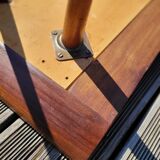 Vintage coffee table in teak and mosaic.