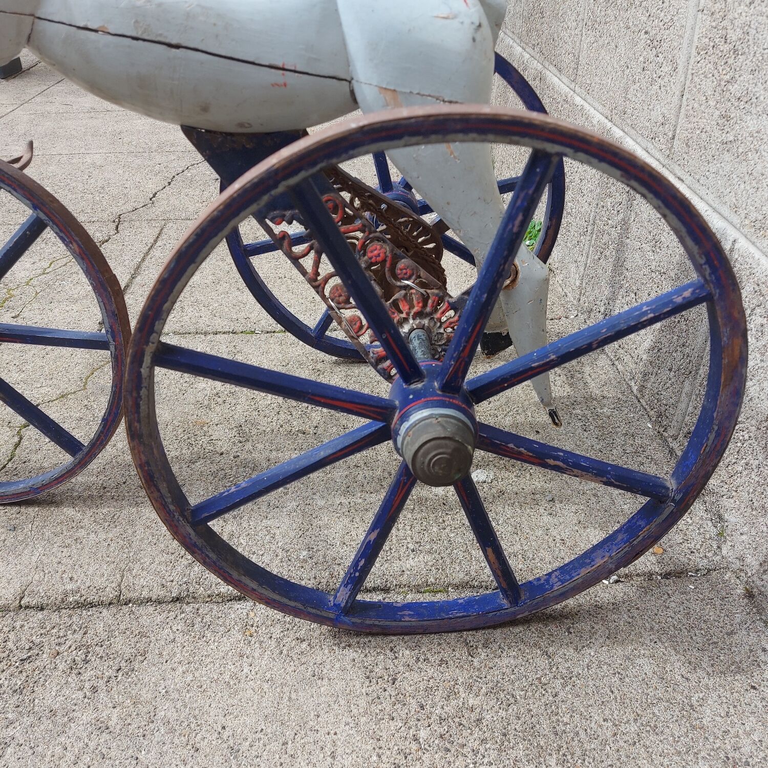 Napoleon III pedal tricycle horse