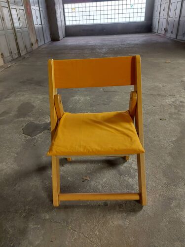 Chaise pliante vintage 80'S  par Gillis Lundren  pour Ikea