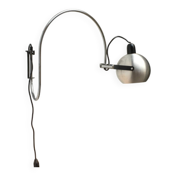 Mid-century space age wall lamp by Anvia