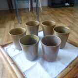 Digoin stoneware glasses