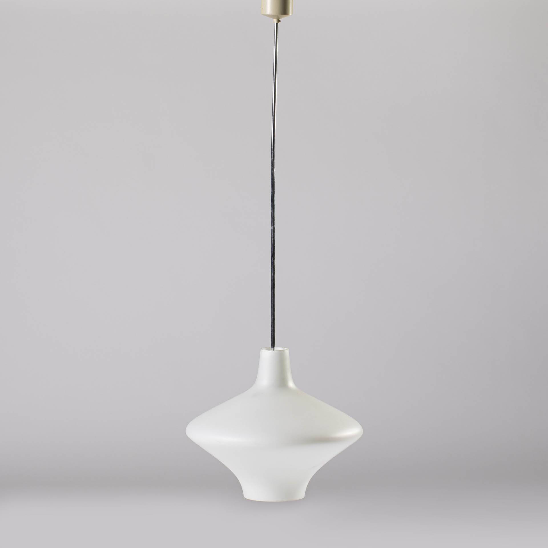 Rare pendant lamp from Valasske Mezirici, Czechoslovakia, 1960s