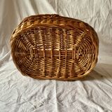 Vintage wicker basket