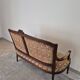 Louis XVI style two-seater sofa bench from the 1900s