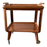 Rolling service, Scandinavian design, HOLIT brand, mahogany