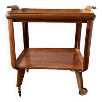 Rolling service, Scandinavian design, HOLIT brand, mahogany