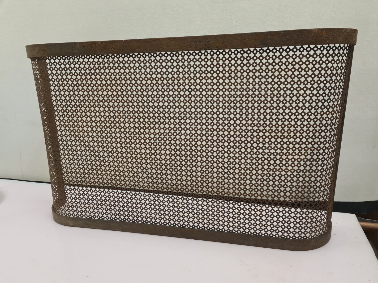 Iron chimney screen