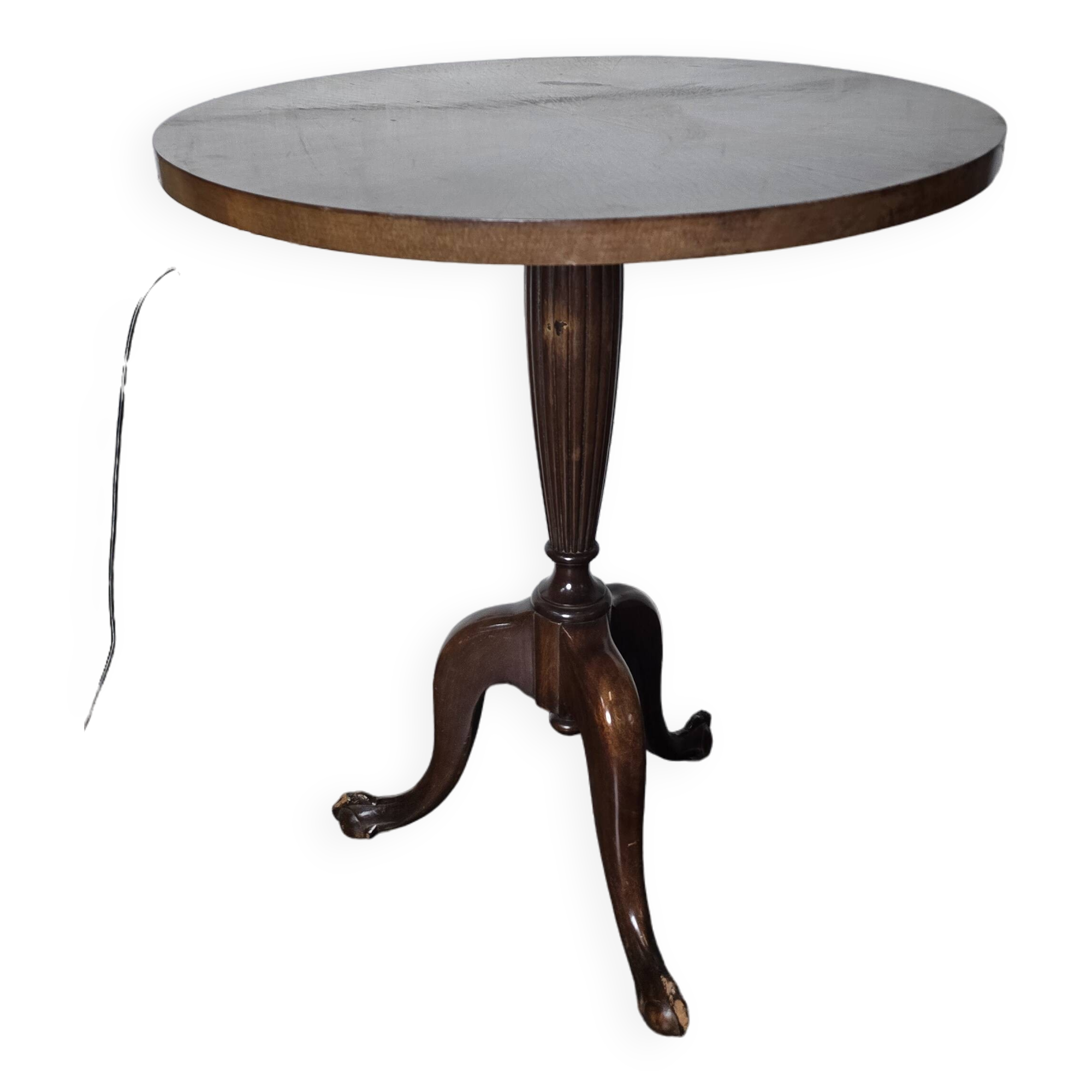English Style Mahogany Pedestal Table
