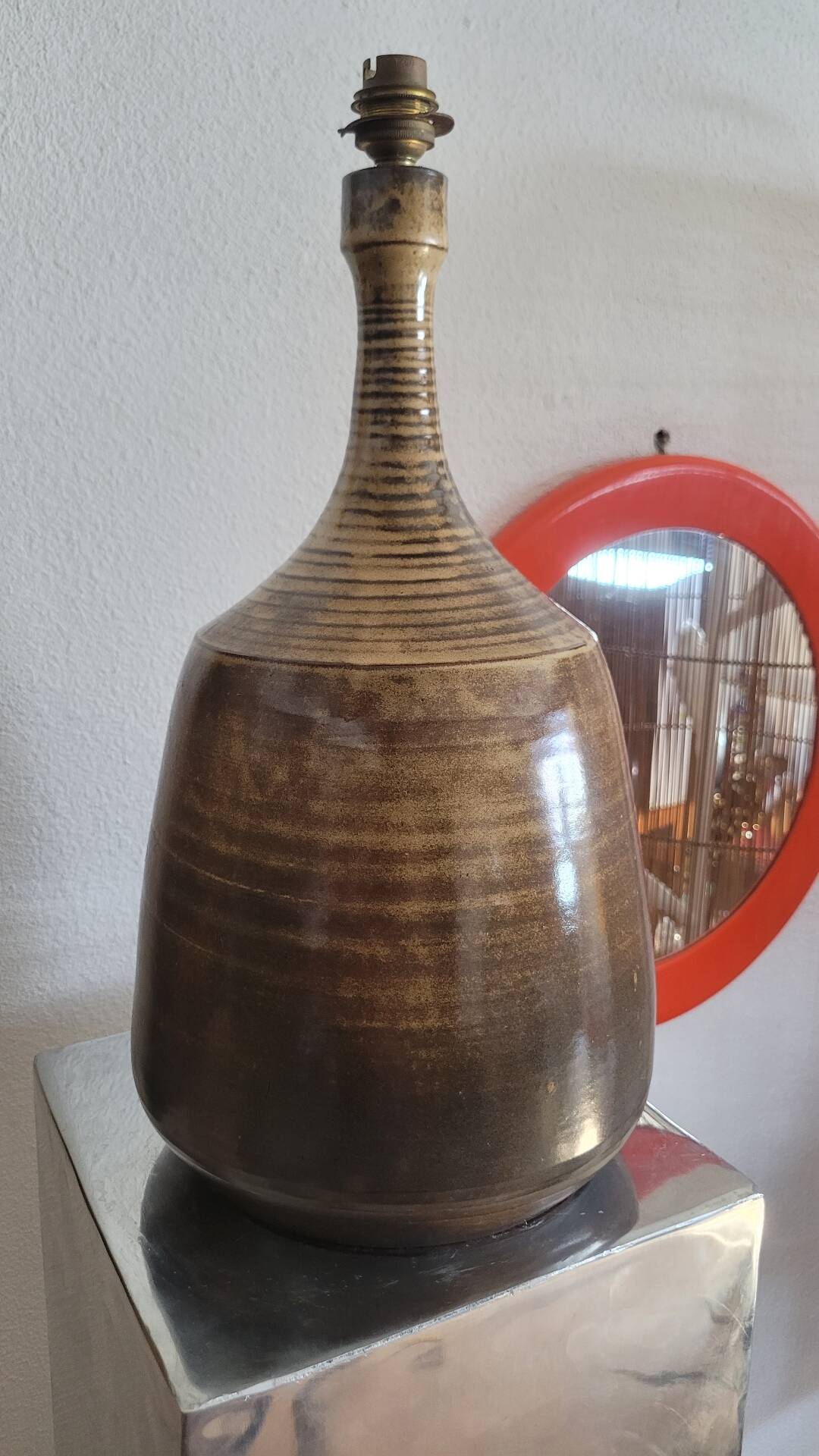 Ceramic lamp base