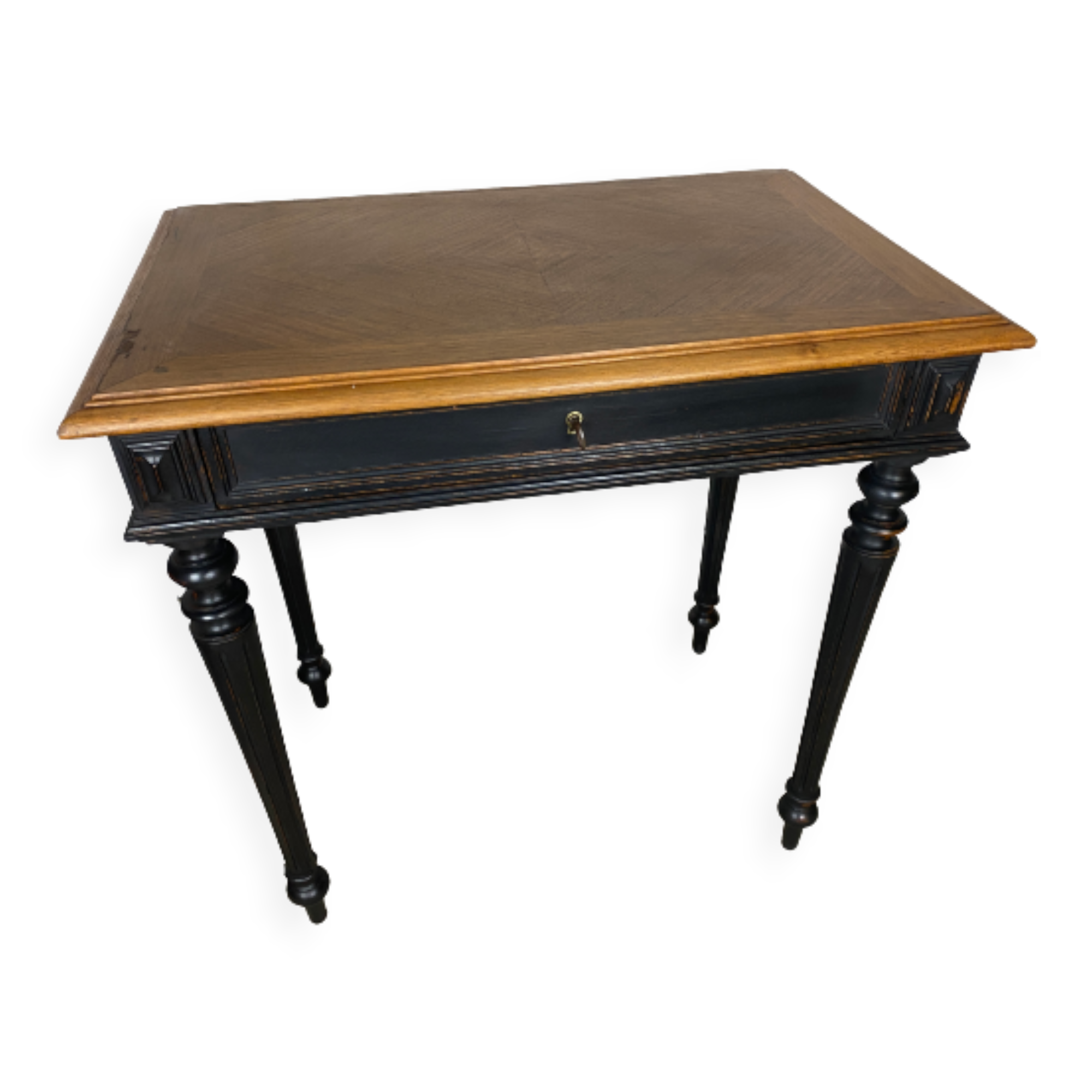Black patinated lady's desk