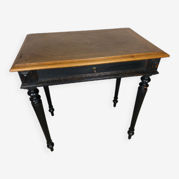 Black patinated lady's desk