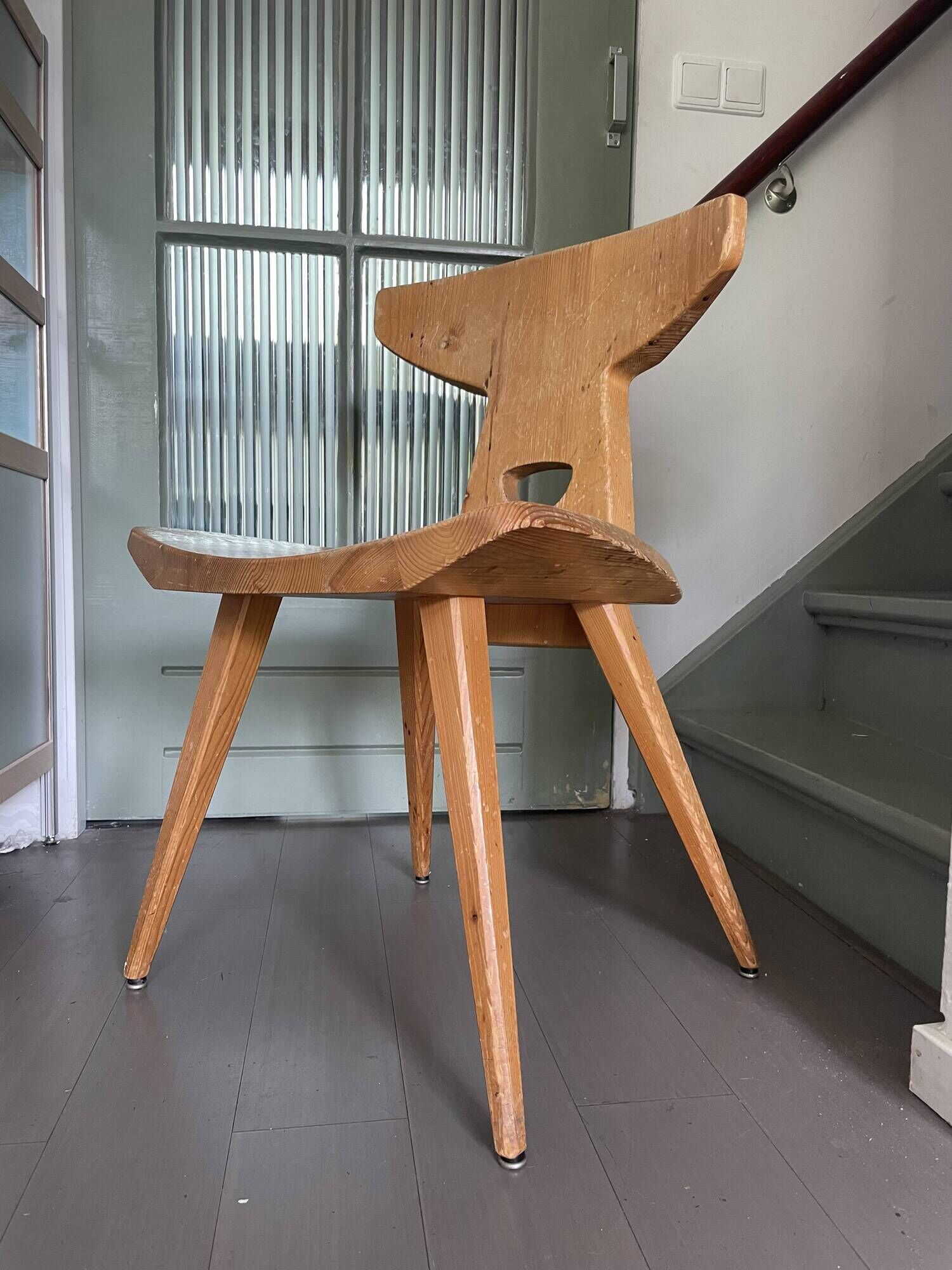 Jacob Kielland-Brandt Pine Chair 1960's