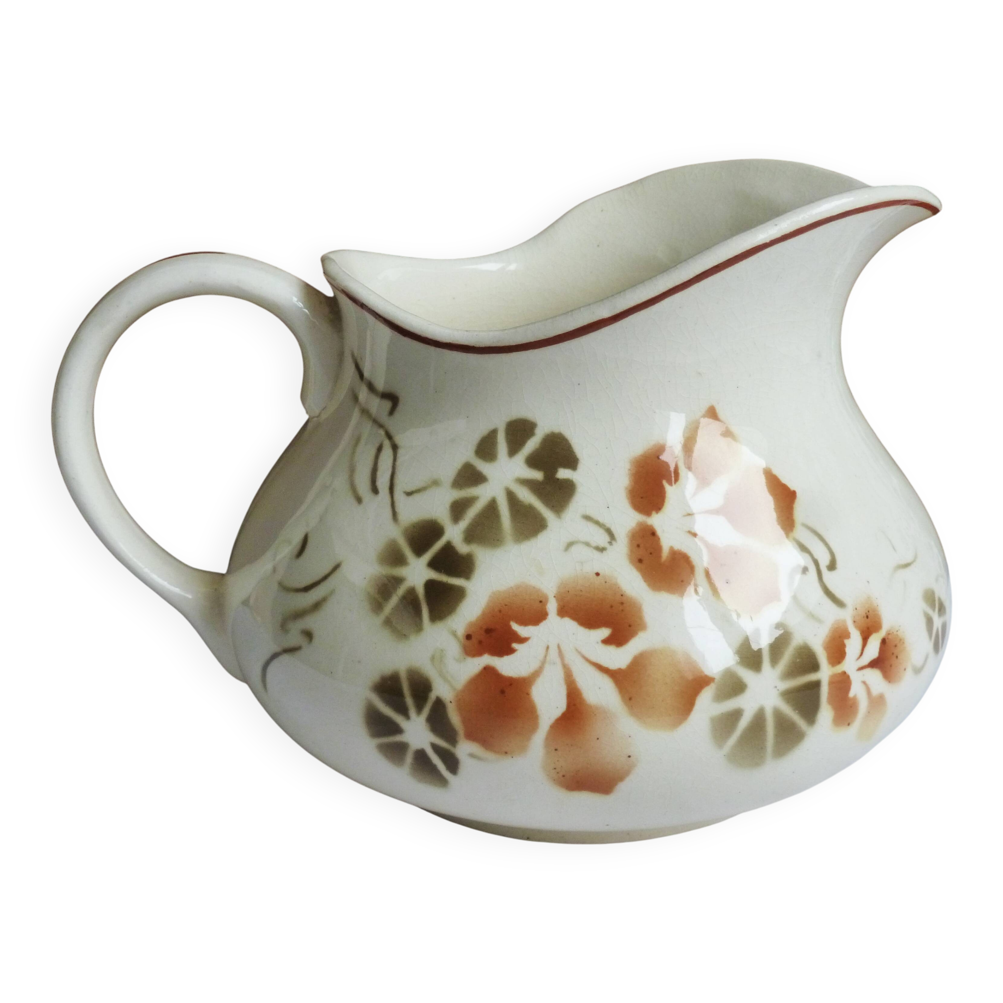 Cruche de bains, broc vintage de bains, décoration salle de bains