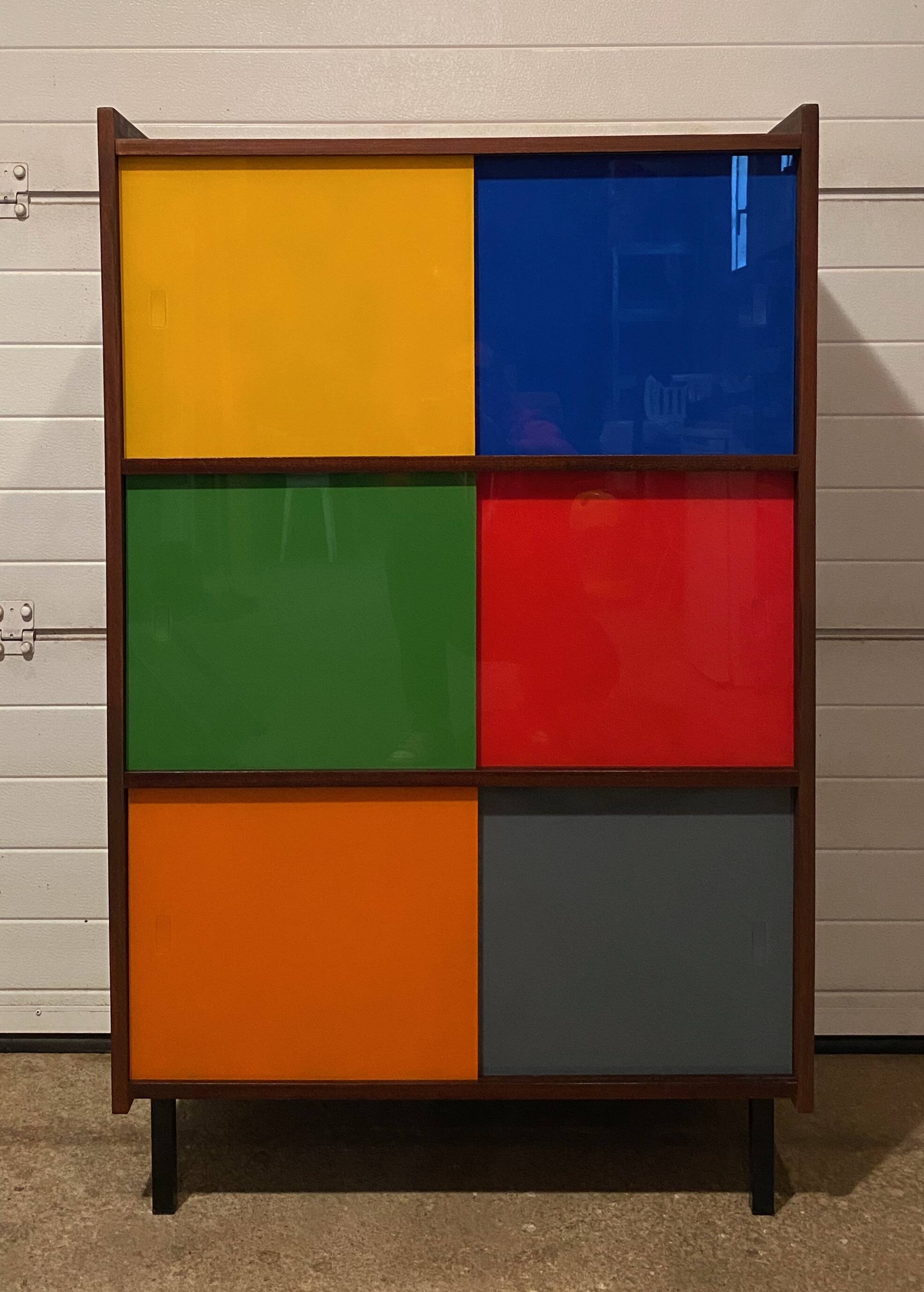 Bibliothèque/vitrine vintage