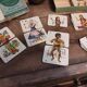 Vintage card game Tops and Tails around the World