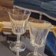 Set verres à eau et verres à vin 70's