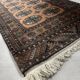 Tapis tribal Mori Bokhara noué à la main 68x50
