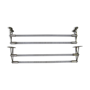 Paire de portes serviettes