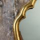 Old golden mirror