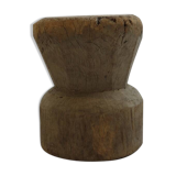Cache-pot primitif africain en bois