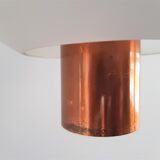 Copper and Glass Pendant Lamps from Hiemstra Evolux, 1960s, Set of 2