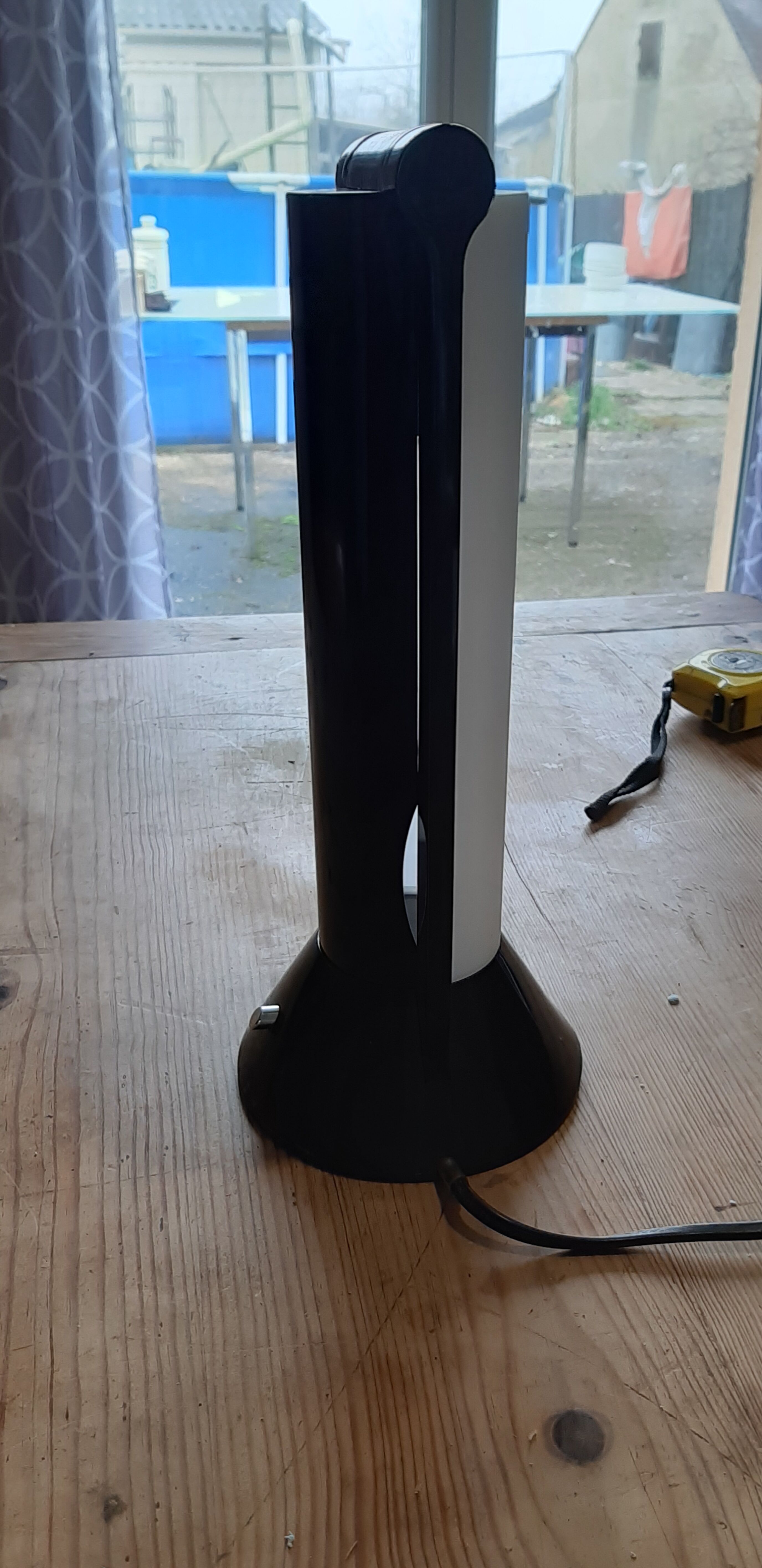 Vintage lamp black and white