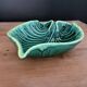 Fruit cup green leaf vallauris signed a.ferlay