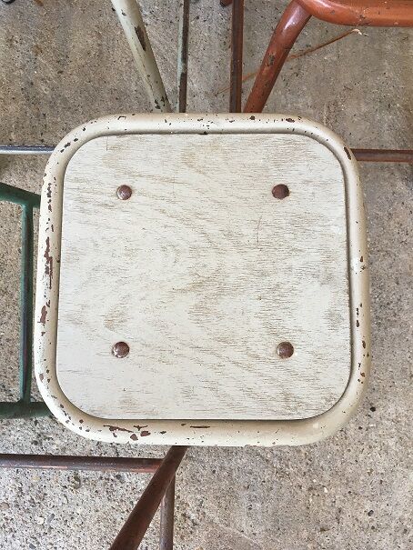 6 industrial stools