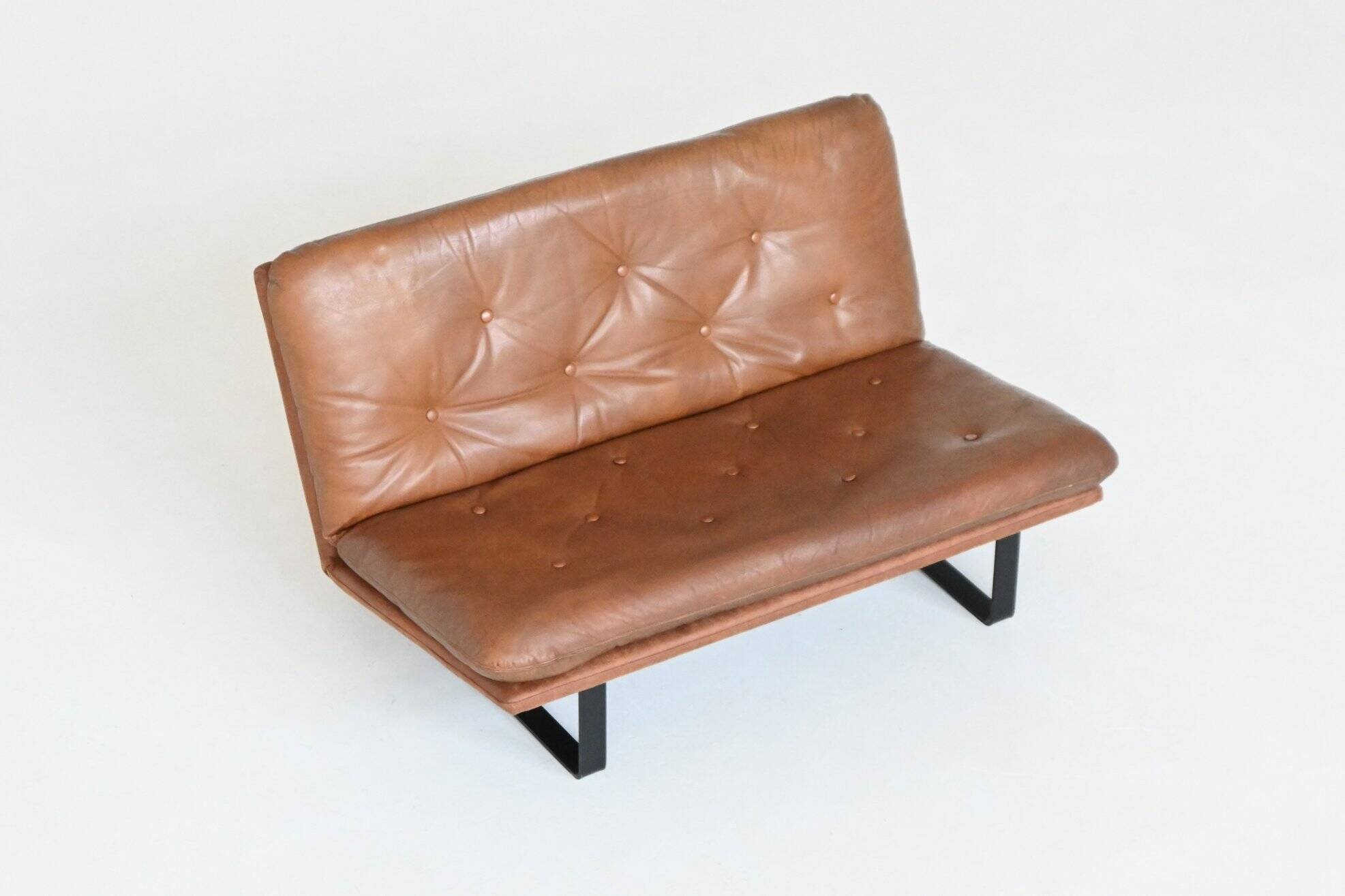 Kho Liang Ie model C683 two-seater sofa Artifort The Netherlands 1968