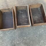 Bleached walnut chest of drawers