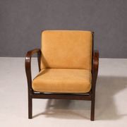 Koželka & Kropáček armchair, 1940s, silver medal – Milan Triennale 1946, restored bentwood frame