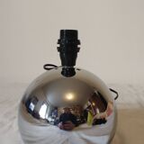 Chrome ball lamp base from the 70s