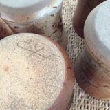 Stoneware mugs