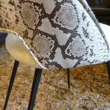 Barrel chair from the 1960s, art restoration