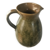 Spotted enamel jug