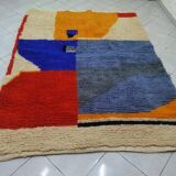 Tapis en laine pure fait main traditionnelle taille 150 x 250 cm