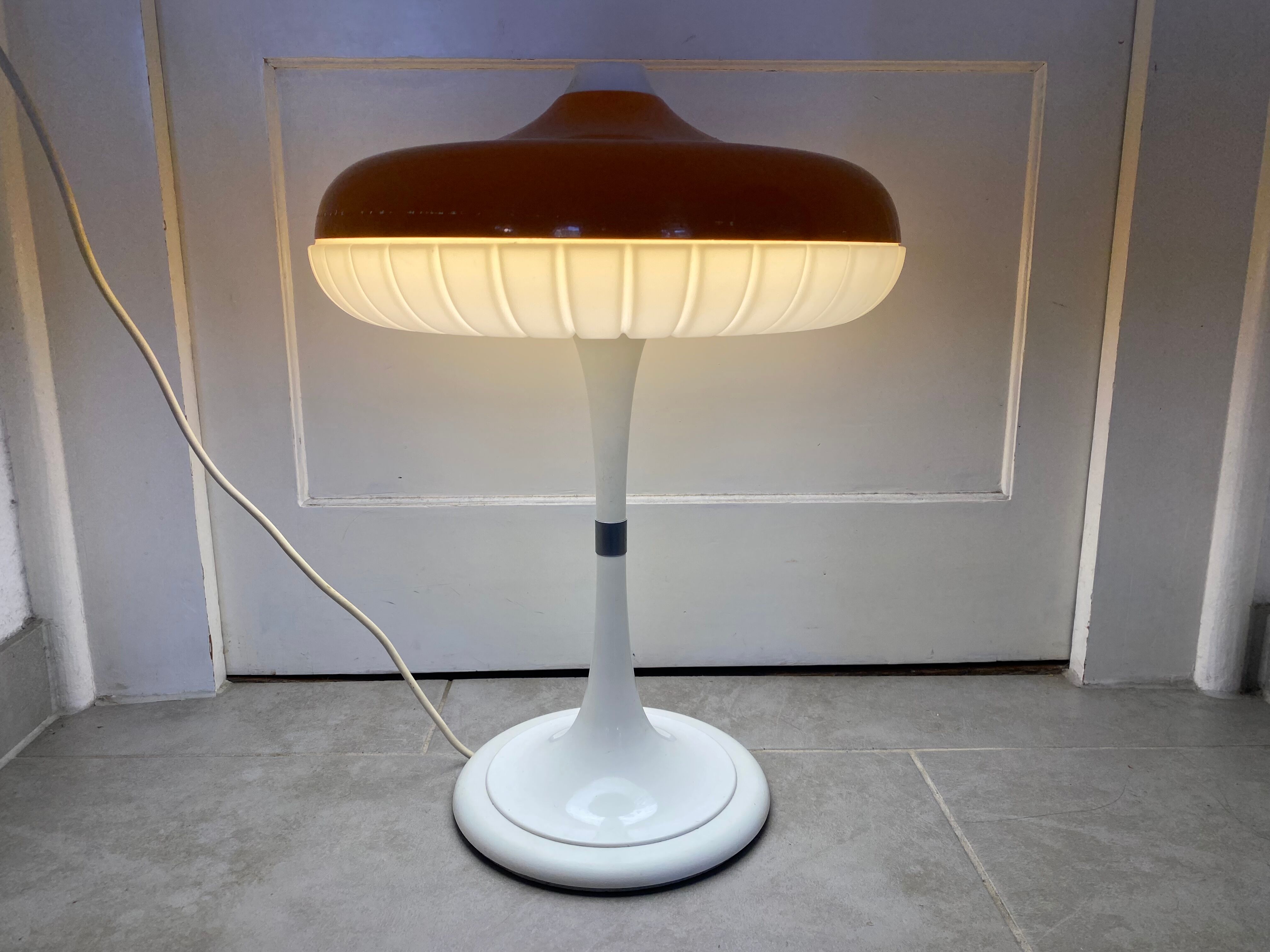 Siemens table lamp Siform 2000, UFO, 1960-69